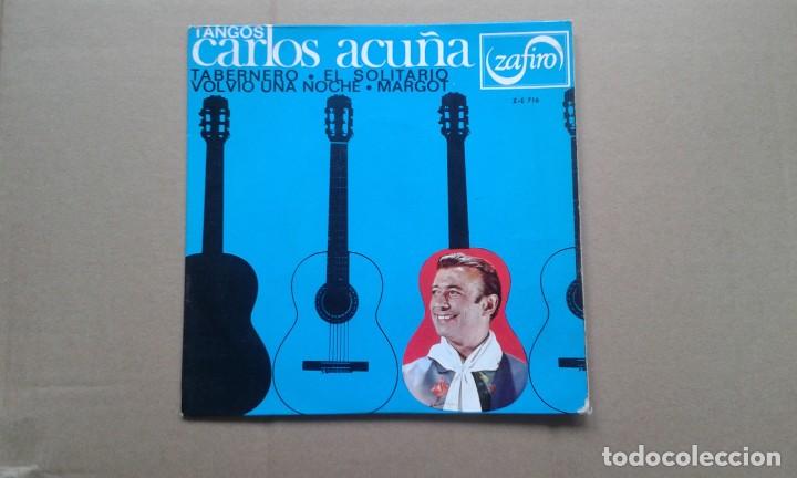 Discos de vinilo: CARLOS ACU&Ntilde;A - TABERNERO EP 4 TEMAS 1966 - Foto 1