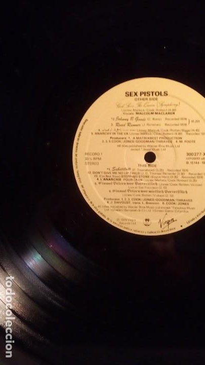 Discos de vinilo: SEX PISTOLS - THE GREAT R&R SWINDLE . - Foto 5 - 212099495