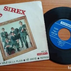 Discos de vinilo: LOS SIREX EP OLVÍDAME + 3 VERGARA 1966. Lote 212108050