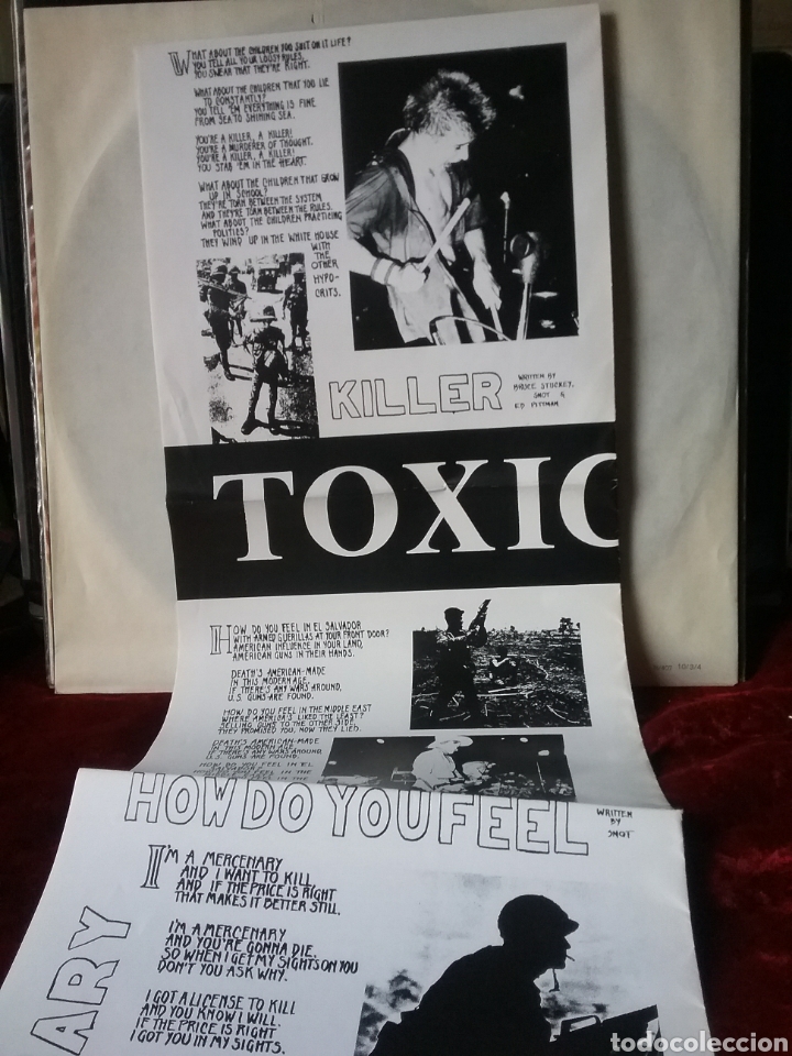 Discos de vinilo: TOXIC REASONS 1989 - Foto 3