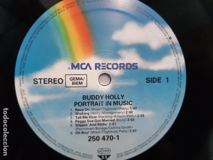 Discos de vinilo: BUDDY HOLLY STORY VOL. 1 - EUROPE LP 1984 - COMO NUEVO. - Foto 4 - 212158328