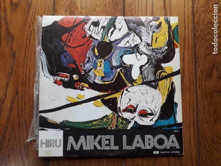 Discos de vinilo: Mikel laboa - bat - hiru - Foto 3