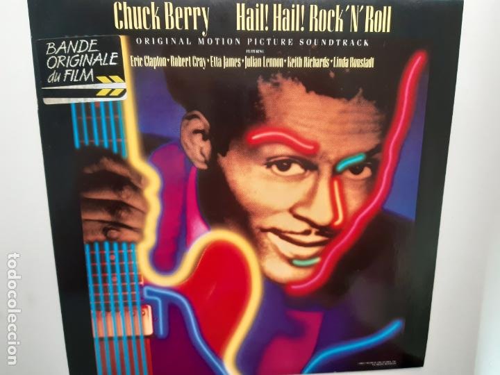 CHUCK BERRY- HAIL! HAIL! ROCK´N´ROLL - EU LP 1987- THE ROLLING STONES- THE BEATLES - COMO NUEVO. (Música - Discos - LP Vinilo - Rock & Roll)