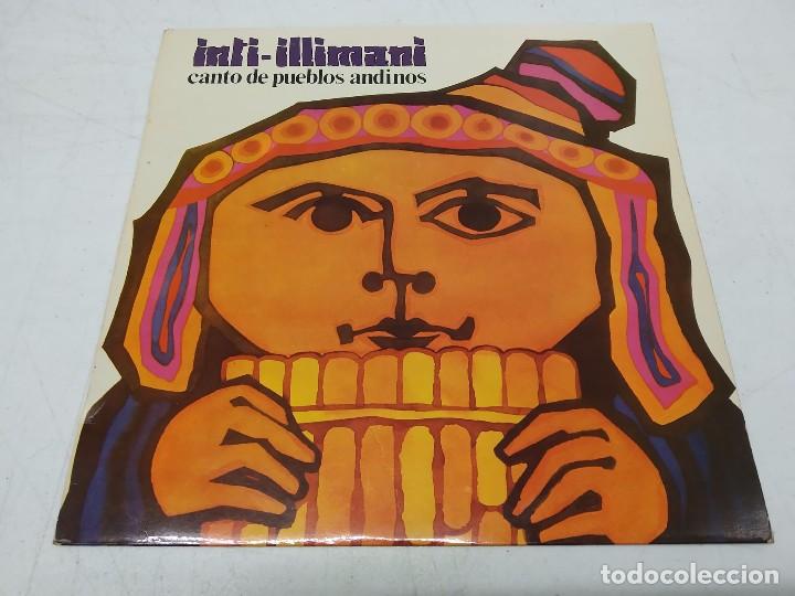 Disques de vinyle: Inti-Illimani- &lrm;&ndash; Canto De Pueblos Andinos--EDICION ESPA&Ntilde;OLA 1981
