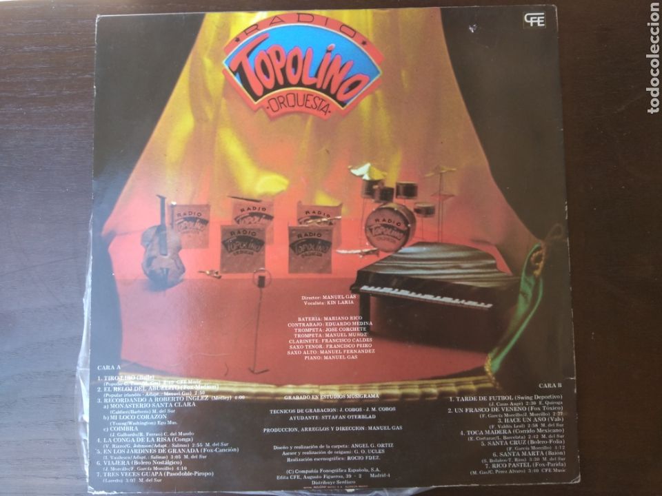 Discos de vinilo: Orquesta topolino - Foto 2