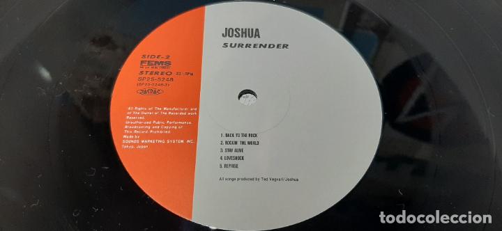 Discos de vinilo: JOSHUA -SURRENDER- (1985) LP DISCO VINILO - Foto 7