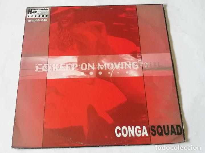 Discos de vinilo: Conga Squad - Keep On Moving - 2003 - Foto 1