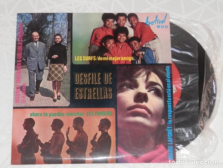 Discos de vinilo: DISCO SINGLE VINILLO LES SURFS - Foto 1