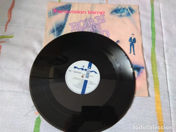 Discos de vinilo: MAXI SINGLE DE TRANSVISION VAMP - BORN TO BE SOLD. - Foto 3