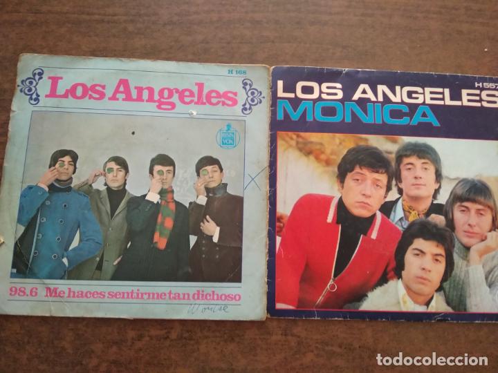Discos de vinilo: LOS ANGELES - 2 DISCOS SINGLES - Foto 1
