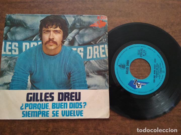 Discos de vinilo: GILLES DREU - 1 DISCO SINGLE - Foto 1