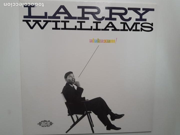 Discos de vinilo: LARRY WILLIAMS- ALACAZAM - GERMAN LP 1987 - COMO NUEVO. - Foto 1 - 212354625