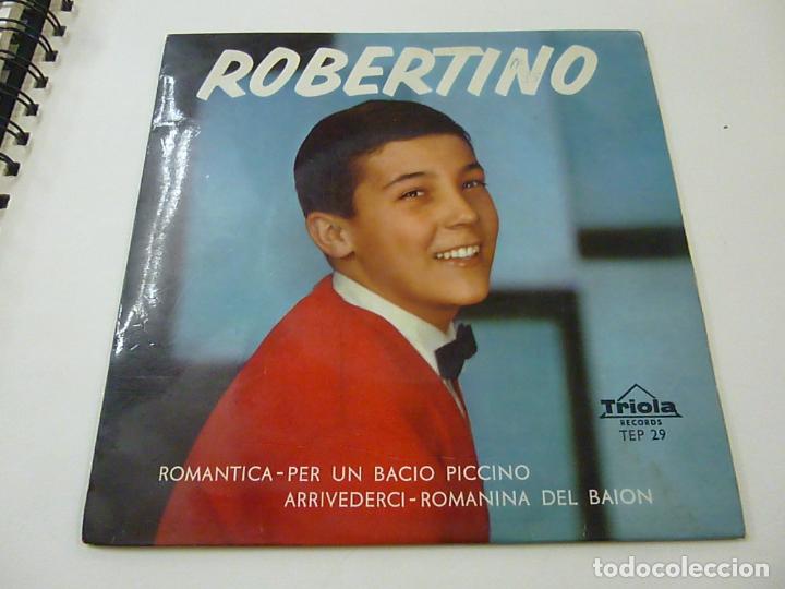 Discos de vinilo: Robertino, Romantica, Triola TEP 29 - EP -N