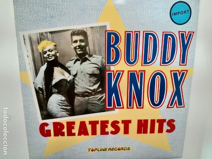 BUDDY KNOX- GREATEST HITS - UK LP 1986 - COMO NUEVO. (Música - Discos - LP Vinilo - Rock & Roll)