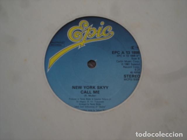 Discos de vinilo: New York Skyy Lets Celebrate / Call Me - Foto 1