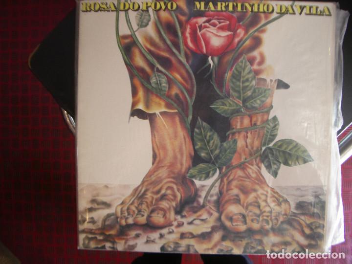 Disques de vinyle: ROSA DO POVO, MARTINHO DA VILA- LP.