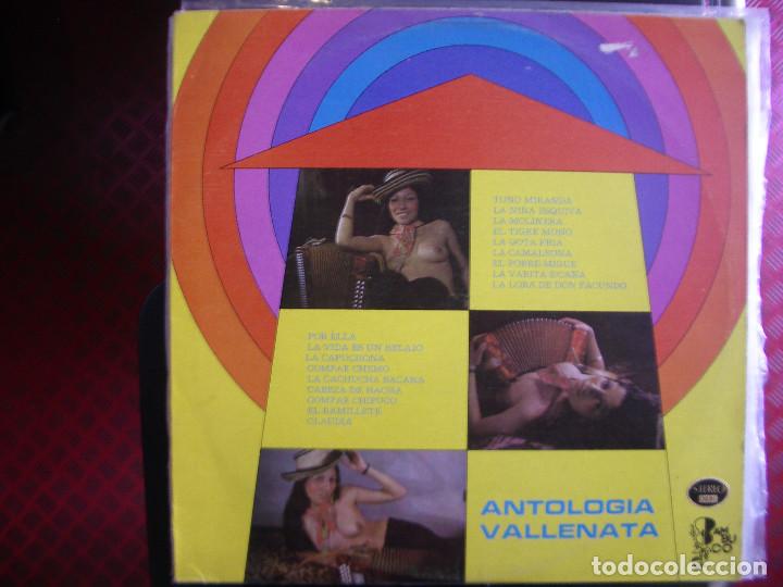 Disques de vinyle: ANTOLOG&Iacute;A VALLENATA- LP.