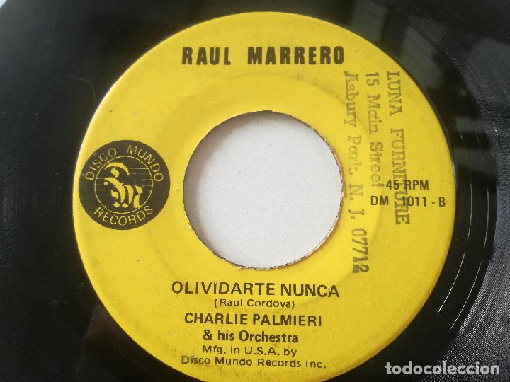 Disques de vinyle: RAUL MARRERO CHARLIE PALMIERI & ORCHESTRA - Todo O Nada +1- SINGLE DISCO MUNDO USA 1970's