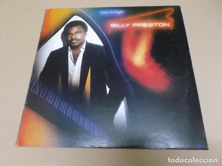Discos de vinilo: BILLY PRESTON (LP) LATE AT NIGHT A&Ntilde;O &ndash; 1978 - Foto 1