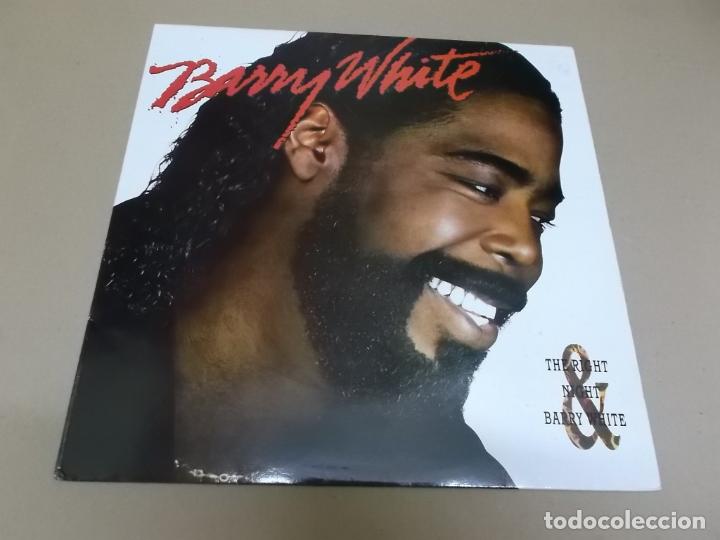 Discos de vinilo: BARRY WHITE (LP) THE RIGHT NIGHT A&Ntilde;O &ndash; 1987 - Foto 1