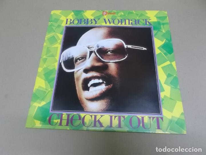 Discos de vinilo: BOBBY WOMACK (LP) CHECK IT OUT A&Ntilde;O &ndash; 1986 - Foto 1