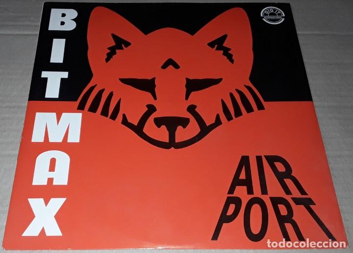 Discos de vinilo: MAXI SINGLE - BIT MAX - AIRPORT - MADE IN ITALY - BIT MAX - Foto 1