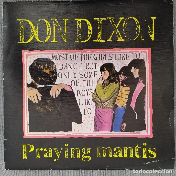 Discos de vinilo: DON DIXON - PRAYING MANTIS. SINGLE, EDICI&Oacute;N ESPA&Ntilde;OLA. - Foto 1
