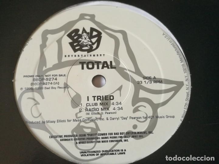 Discos de vinilo: Total - I Tried - 1999 - Foto 1