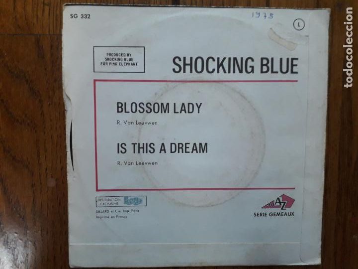 Discos de vinilo: Shocking blue - blossom lady + is this a dream - Foto 3