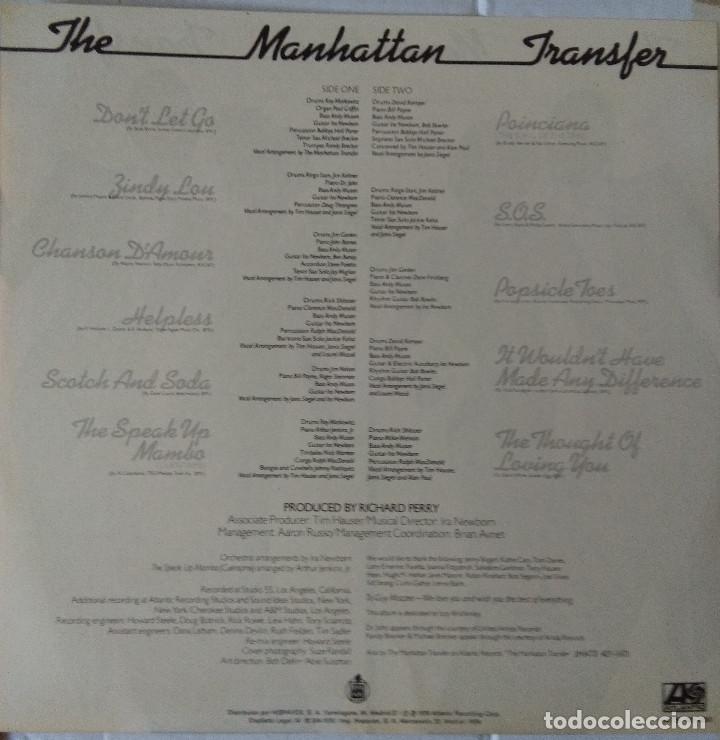 Discos de vinilo: THE MANHATTAN TRANSFER-COMING OUT - Foto 3