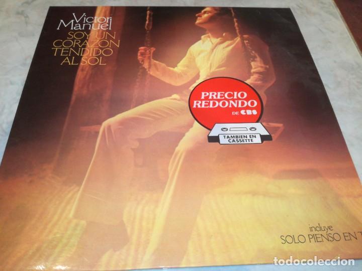 Discos de vinilo: VICTOR MANUEL-SOY UN CORAZON TENDIDO AL SOL - Foto 1