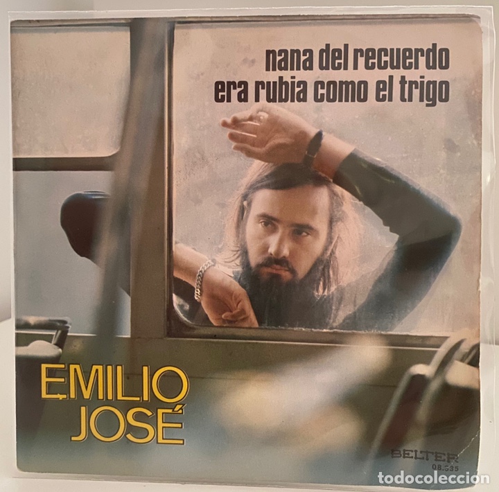 Vinyl-Schallplatten: EMILIO JOSE-NANA DEL RECUERDO/ERA RUBIA COMO EL TRIGO/SINGLE 1973 BELTER,ESPA&Ntilde;A.