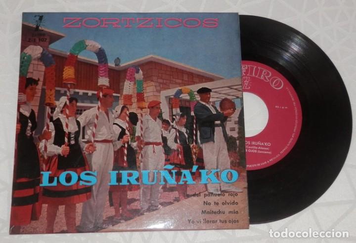 Discos de vinilo: DISCO SINGLE VINILLO DE LA BANDA LOS IRUNAKO - Foto 1