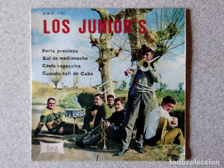 Discos de vinilo: LOS JUNIORS.PERLA PRECIOSA + 3...USADILLO - Foto 1