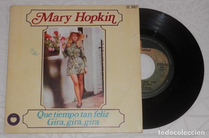 Discos de vinilo: DISCO SINGLE VINILLO DE MARY HOPKIN - Foto 1