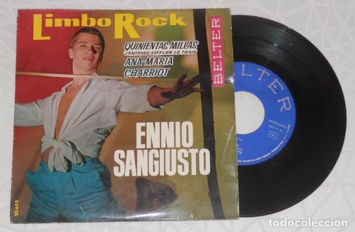 Discos de vinilo: DISCO SINGLE VINILLO DE LA BANDA LIMBO ROCK - Foto 1