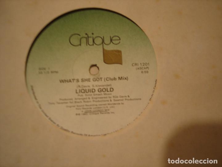 Discos de vinilo: Liquid Gold Whats She Got - Foto 1