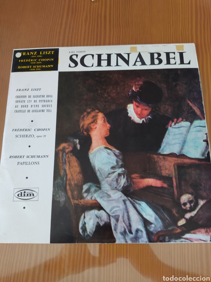 Discos de vinilo: Disco vinilo LP SCHNABEL - Foto 1