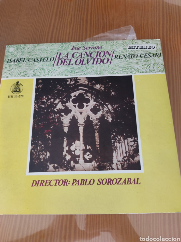 Discos de vinilo: Disco vinilo LP LA CANCION DEL OLVIDO - Foto 1