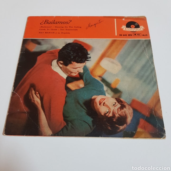 Discos de vinilo: &iquest; BAILAMOS ? RAY MARTIN Y SU ORQUESTA 1959 - Foto 5