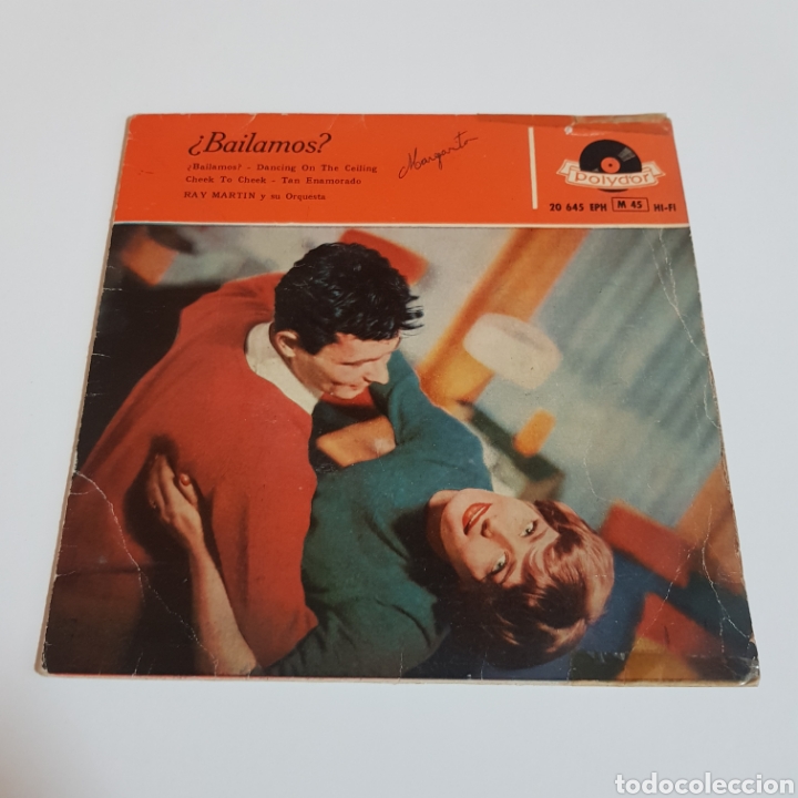 Discos de vinilo: &iquest; BAILAMOS ? RAY MARTIN Y SU ORQUESTA 1959 - Foto 1