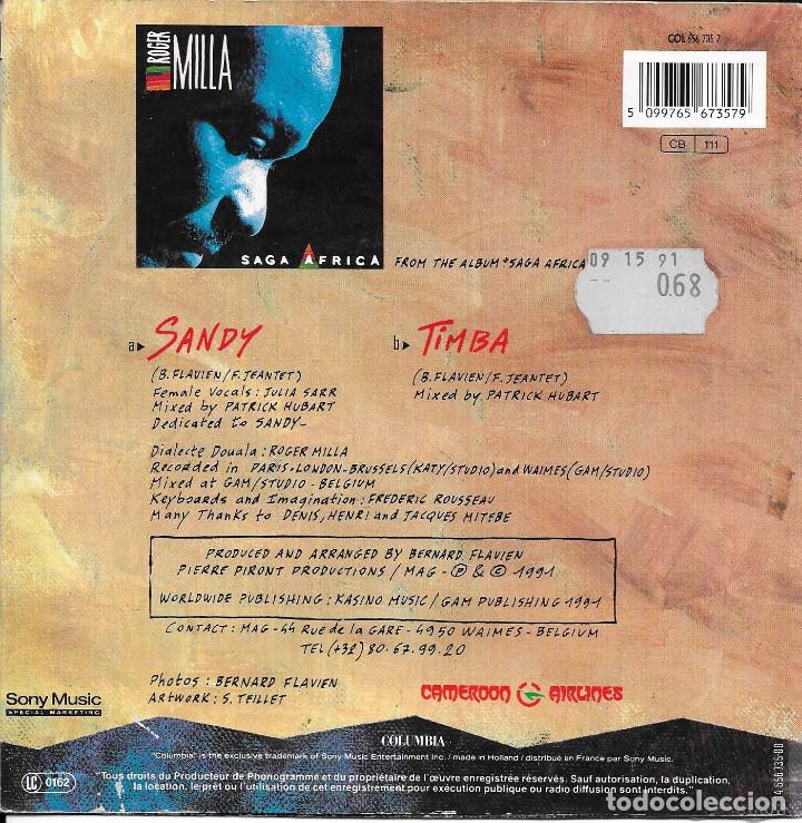 Discos de vinilo: ROGER MILLA SANDY COLUMBIA 1991 - Foto 2