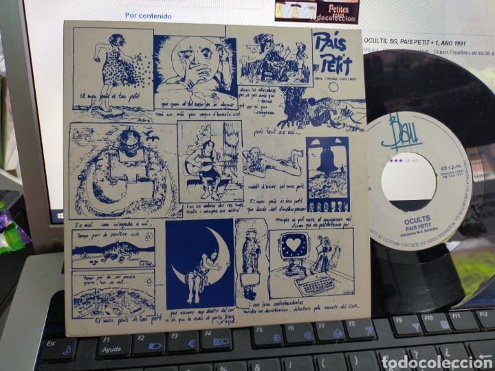 Discos de vinilo: Ocults single pa&iacute;s petit 1991 - Foto 1