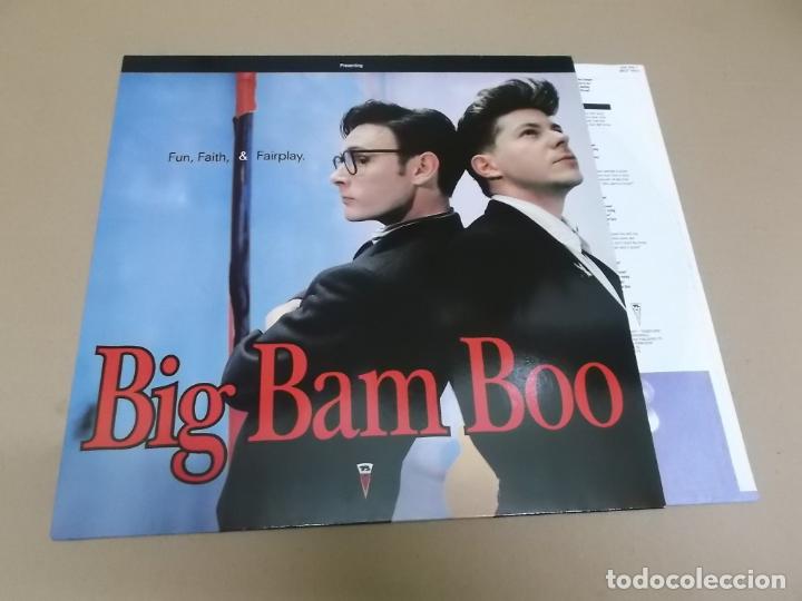 Discos de vinilo: BIG BAM BOO (LP) FUN, FAITH & FAIRPLAY A&Ntilde;O &ndash; 1989 &ndash; ENCARTE CON LETRAS