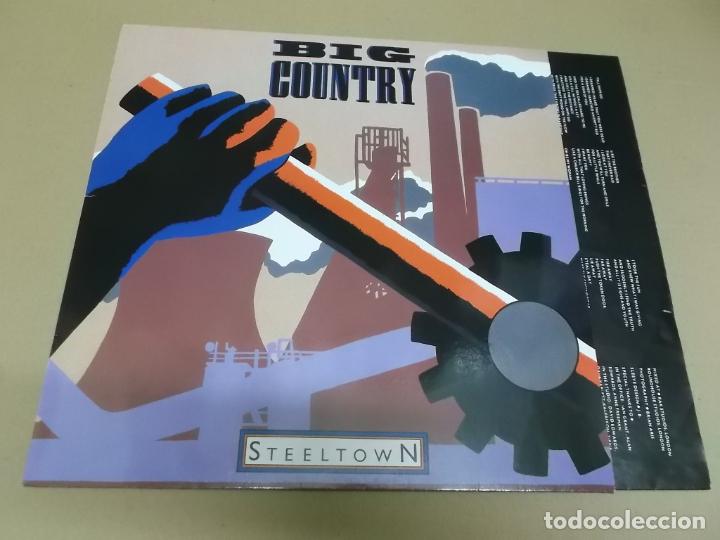 Vinyl-Schallplatten: BIG COUNTRY (LP) STEELTOWN A&Ntilde;O &ndash; 1984 &ndash; ENCARTE CON LETRAS