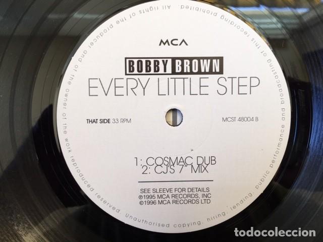 Discos de vinilo: BOBBY BROWN . EVERY LITTLE STEP. EDICI&Oacute;N INGLESA 1995/6 MAXI SINGLE - Foto 3