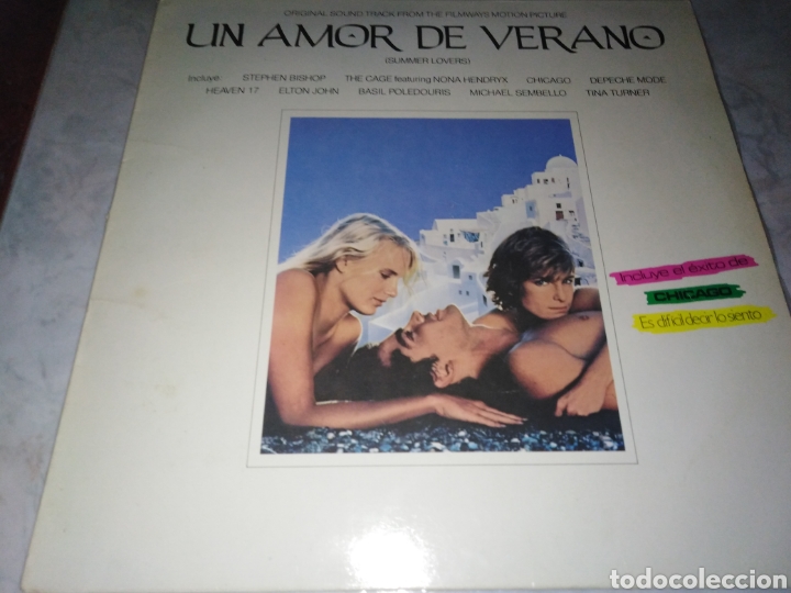 Discos de vinilo: BSO DE LA PEL&Iacute;CULA AMOR DE VERANO - Foto 1