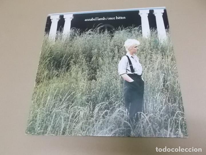Discos de vinilo: ANNABEL LAMB (LP) ONCE BITTEN A&Ntilde;O &ndash; 1983 - Foto 1