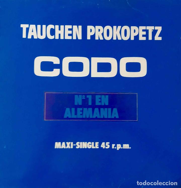 Discos de vinilo: CODO. TAUCHEN PROTOPETZ. MAXISINGLE ESPA&Ntilde;A 2 TEMAS - Foto 1