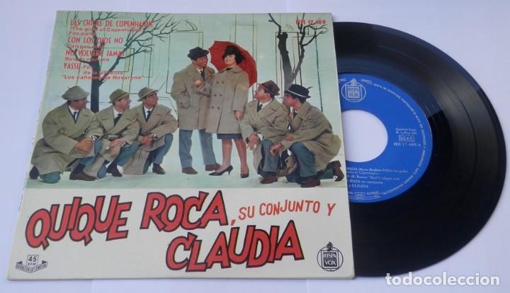 Discos de vinilo: DISCO SINGLE VINILLO DE LA BANDA DUQUE ROCA Y CLAUDIA - Foto 1